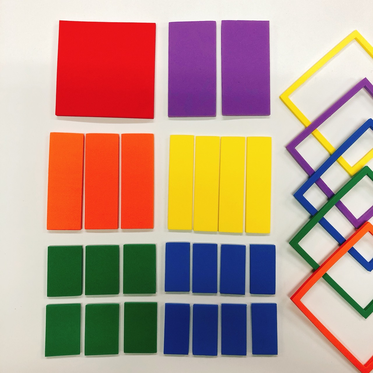 Smart Fraction Pieces – Squares