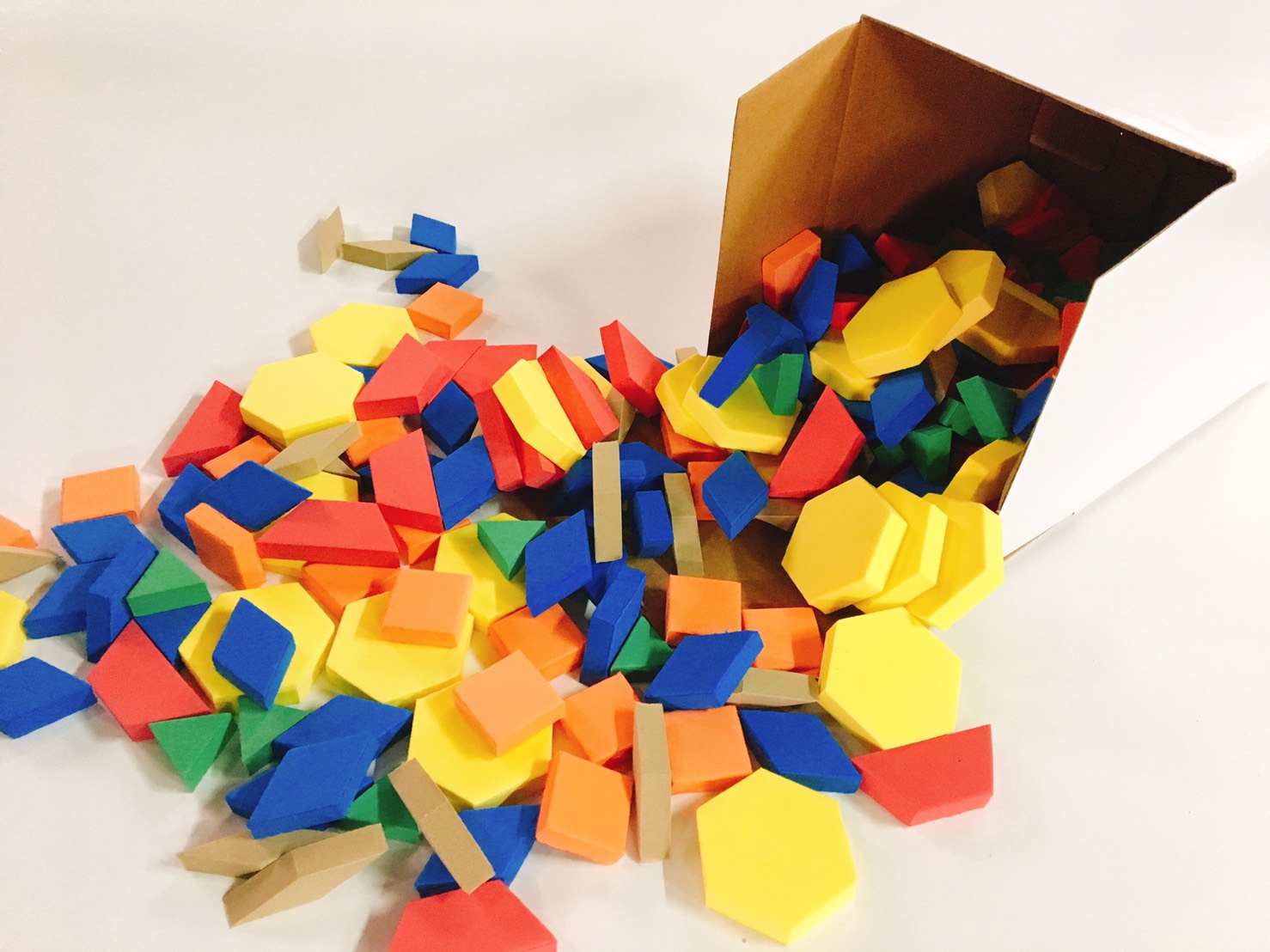 Pattern Blocks Set Of 250